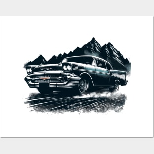 Chevy Bel Air Posters and Art